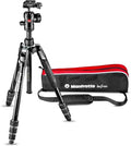 Manfrotto Befree Advanced Camera Tripod Kit with Twist Closure, Travel Tripod Kit with Ball Head, Portable and Compact, Camera Tripod in Aluminum for DSLR, Reflex, Mirrorless, Camera Accessories by Unknown