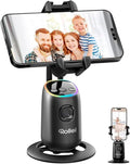 Rollei Auto Face Tracking Tripod, Desktop Smartphone Gimbal Stabilizer Phone Holder with AI Track for iPhone/Android Stand for Filming Streaming Tiktok Video Vlog | Mobile Stand with Motion Sensor for Tiktok Live Streaming Video Vlog Recording, Tripod ... by Rollei