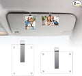 1797 Car Visor Clip Photo Holders 2 Pack, Cute Personalized Gifts for Her Him Mom Dad Wife Husband Girlfriend Boyfriend, Magnetic Picture Frame fit Polaroid & Wallet Photos 3.5 x 2.4 inch by 1797