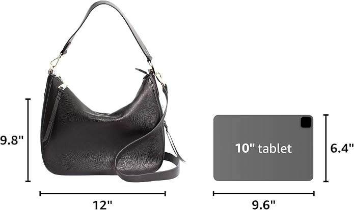 Meliae Camera Bag for Women, DSLR Mirrorless Camera Purse, Leather Shoulder Crossbody Hobo Travel Tote - Image 3