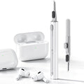 Hyashee Cleaner Kit for AirPods Pro 3/2/1, 3-in-1 Earbud Cleaning Pen with Metal Tip, Soft Brush & Flocking Sponge, Cleaning Tool for Wireless Earbuds, Charging Case, Phone, Keyboard & Electronics by HyasheeDesignforElectronics