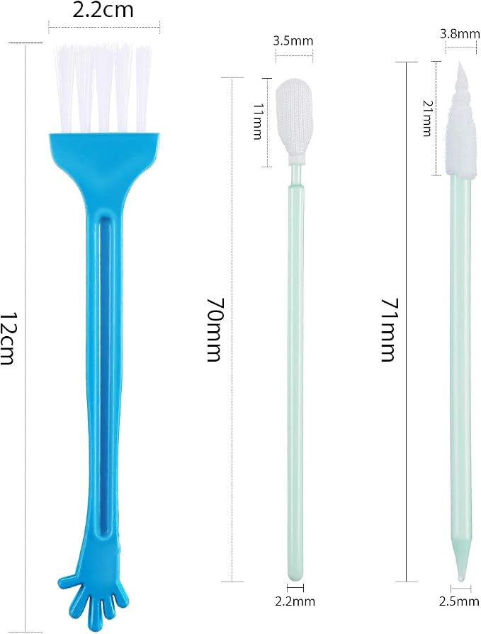 Tatuo 16 Pcs Cell Phone Cleaning Kit USB Charging Port Dust Plugs and Speaker Headphone Jack Camera Cleaning Brush Set for Daily Phone Clean Protect Task - Image 6