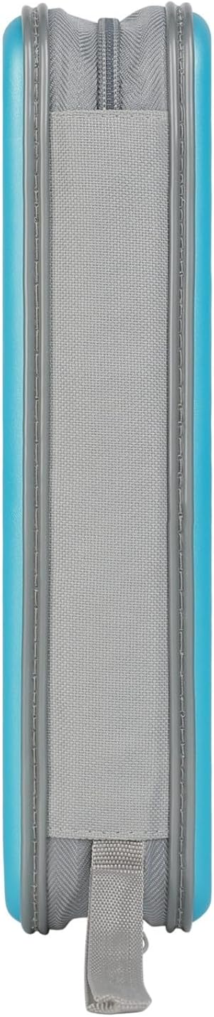 alavisxf xx CD Case, 96 Capacity Hard Plastic Organizer Wallet for Car | CD DVD Holder, Portable Hand Strap, Zipper Closure, Anti-Slip Scratch-Resistant Sleeves, Disc Storage, for Home Office Travel - Image 6