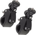 2 Pack Sports Camera Bike Mount Handlebar Clamp Clip Stand Base with 1/4 Screw Adapter for Gopro Hero DJI Osmo Insta360 Motorcycle Bicycle Action Cam Dash GPS Field Monitor Lights by Unknown