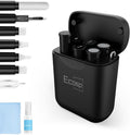 ECASP Cleaner Kit for AirPod,Multi-Tool iPhone Cleaning Kit,Cell Phone Cleaning Repair & Recovery for iPhone & iPad(Type C)Charging Port,Lightning Cables&Connectors,Easy to Store & Carry Design,Black by Ecasp
