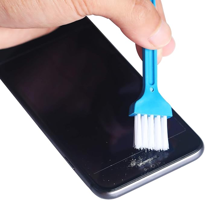 Tatuo 16 Pcs Cell Phone Cleaning Kit USB Charging Port Dust Plugs and Speaker Headphone Jack Camera Cleaning Brush Set for Daily Phone Clean Protect Task - Image 7