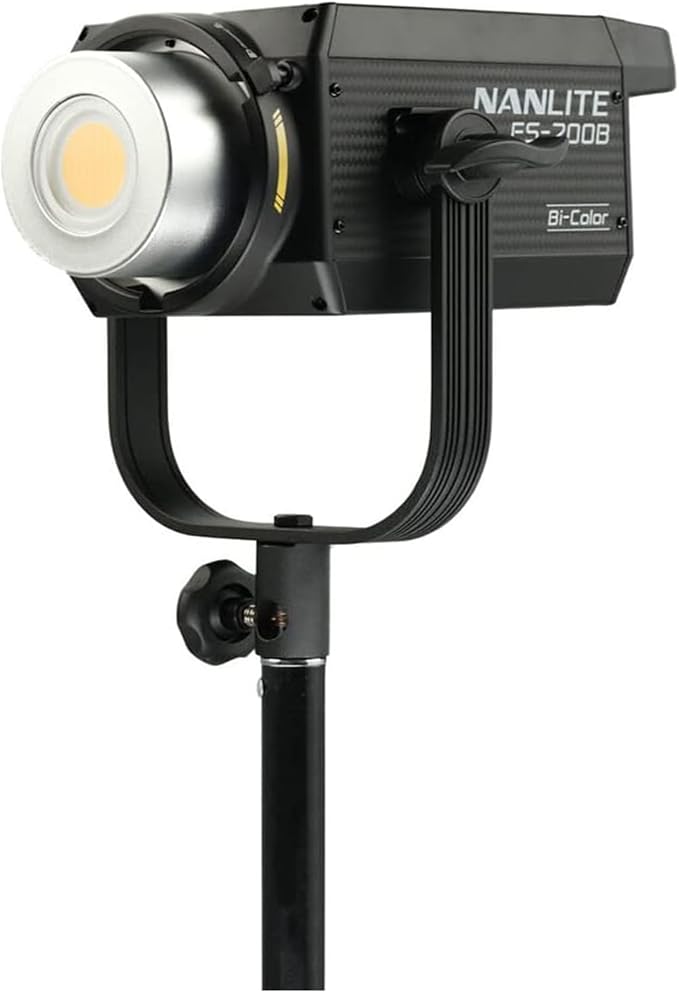 Nanlite FS-200B Bi-Color LED Video Light | 220W,2700K-6500K COB Studio Light with Bowens Mount, App Control, Quiet Fan, for YouTube, Filmmaking & Live Streaming - Image 4