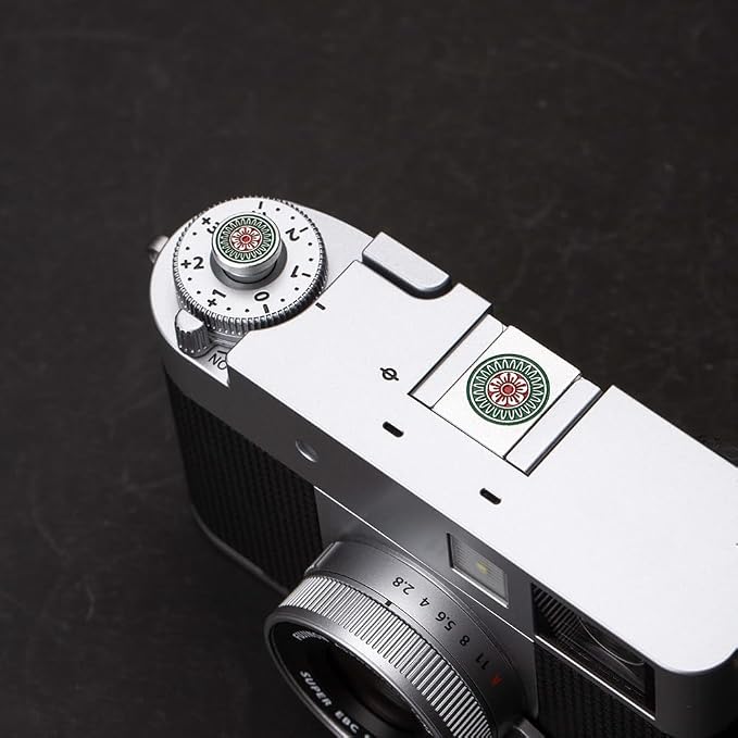 Chinese Mahjong Camera Shutter Button and Camera hot Shoe Cover, Suitable for Fuji XE3/XE4/XT100/XT200/XT20/XT30/XT4/XT5/XPRO2/XPRO3/Nikon ZF (Chinese Mahjong Shutter Button and hot Shoe Cover) - Image 7