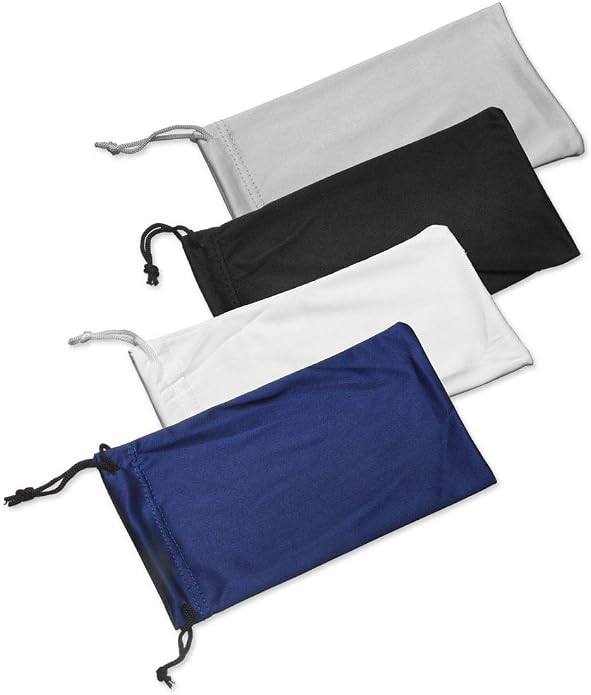 THE BIRCH & CO. BRAND 4X Microfiber Sunglasses Glasses Gadgets Cleaning & Storage Pouch by Birch