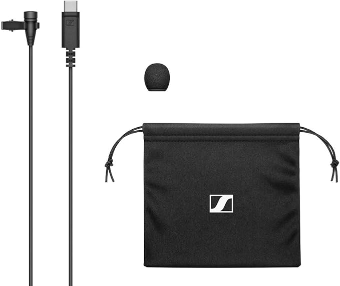 Sennheiser Pro Audio Condenser Microphone, XS Lav USB-C (509261),Black - Image 7