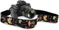 Coldinair Black Adjustable Camera Strap Universal Neck & Shoulder Soft Padded Strap for All DSLR Cameras,Binoculars by Coldinair