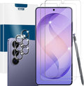 Galaxy S26 Ultra Screen Protector + Camera Lens Protector, [2 +2 Pack] [Ultrasonic Fingerprint Unlock] Full Coverage Tempered Glass Screen Protector For Samsung Galaxy S26 Ultra by YEYEBF
