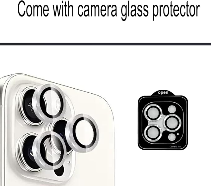 LEAFE for iPhone 13 Pro/iPhone 13 Pro Max Camera Lens Replacement | 2 Set OEM Original Back Rear Camera Lens Glass Replacement Kit for iPhone 13 Pro/13 Pro Max with Pre-Installed Adhesive - Image 6