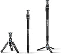 SIRUI SVM-165 Carbon Fiber Rapid Monopod, One-Step Height Adjust, 65" | 22LB Load, Monopod with Feet, Modular 3-in-1, Lightweight, DSLR, Mirrorless Camera, Travel, Outdoor by SIRUI