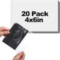 Easy-Slide Photocard Sleeves Photo Protector for 4x6in Ultrasound Pictures | Keep Baby Sonogram Picture/Special Memories Safe, Pregnancy Journal Must Haves, Pregnancy Gifts for Expecting Mom, 20 Pack by Biubee