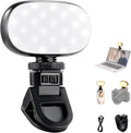 NEEWER Basics Portable Selfie Light, 3W Clip on Phone Small LED Cold Shoe Camera Lighting, 600mAh CRI95 3 Color Modes Dimmable for iPhone iPad Laptop Webcam Zoom Video Conference Recording Vlog, N9 by Neewer