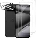 BIGFACE for Pixel 10 Pro Tempered Glass Screen Protector + Camera Lens Protector [ 2 + 2 Pack ][Fingerprint Unlock] [Anti-Scratch] [Case Friendly] Clear HD Protective Film for Google Pixel 10 Pro 5G by Wehaveaprofessionalteam