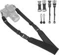 YFWE Adjustable Camera Neck Strap, Soft Neoprene Shoulder Belt with 4 Connection Ways, Anti-Slip Camera Strap for DSLR, Mirrorless & Camcorder, Travel & Outdoor Photography Gear by YFWE