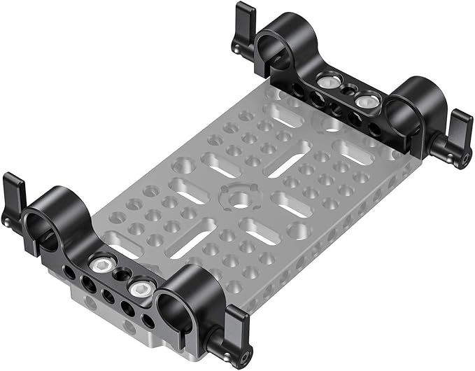 SmallRig Super Lightweight 15mm Railblock, 15mm Rod Clamp with 1/4"-20 Thread for Sony for Canon and Other DSLR Camera Rig Shoulder Support Rail System - 942 - Image 5