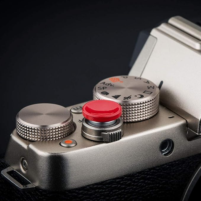 2X Camera Shutter Button Cap for A7R VI ZV-E10 II A6700 RX100VII VI V IV | RED,for A7RVI A7 V A7CR ZV-E10 II ZV-1 A7C A6600 A6500 A6400 A6300 A7SIII A7RII A7S A7 II RX100 Series EOS M10 Lumix L10 - Image 8