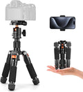 K&F CONCEPT 20.5" Mini Desktop Tripod | 360 Degree Ball Head, 1/4 inch Quick Release Plate, For Camera Video Camcorder, Load up to 13.22 lbs/6 KG. S225A0+BH-25L by KFCONCEPT