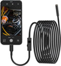 1920P HD Dual Lens Endoscope Camera Semi-Rigid Snake Cable IP67 Waterproof 8LED Lights Dimmable HD Industrial Pipeline Inspection Probe Compatible with Smartphones Endoscope Camera (3.5ft) by LAUREII