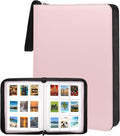 Veicevol 540-Pocket Album for Instax Mini & Polaroid 2x3 inch Photos, Pink | Designed for Instax Mini and Polaroid 2x3 Photos, Cover with Zipper Closure, Large Capacity, Holds Up to 540 Photos Securely by VEICEVOL