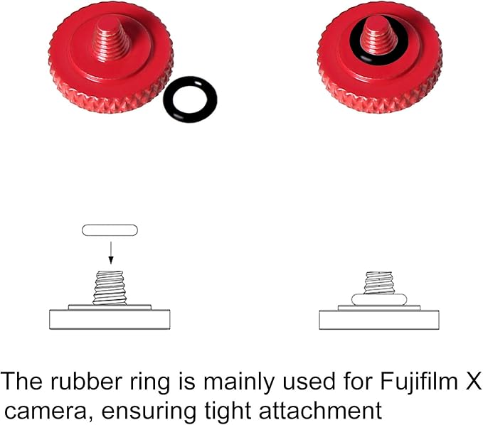 Soft Shutter Release Button(3 Pack Red),Pure Copper Camera Shutter Button - Image 6