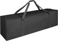 COOLBEBE 52" Sports Duffle Bag - 160L Extra Large Travel Duffel Luggage Bag | Upgrade 2-way Lockable Zippers, Sturdy & Water Resistant Long Duffle Bag for Camping Moving (Black 52inch) by COOLBEBE