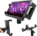 Tablet Smartphone 5/8 Microphone Stand Mount, Pro Grade Mic Adapter, Anti-Slip Holder for Musicians Performers Studio Recording Compatible with iPad mini Air Pro Galaxy tab & iPhones by LycoGear