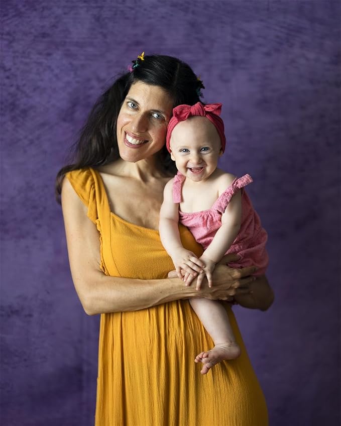 Kate Purple Photography Backdrops Abstract Photo Backdrop Poratrait Background for Photoshoot, 8x8ft - Image 2
