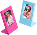 Orga'Neat 2x3 Mini Photo Frame w/Storage Case for Instax Mini Film Evo/12/11/Liplay/Se/Link 3/41/40/99/90/7+ Photos, Polaroid Small Wallet Size Picture Desk Display for Home & Office -2 Set by OrgaNeat