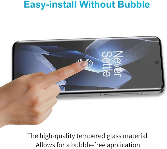 Didisky Screen Protector for Oneplus 13(Not for 13r,13t,13 Pro),3 Pack Tempered Glass Film with 2 Pak Lens Protector,Bubble Free,Easy to Install,Scratch-Resistant,9H Hardness, 3D Curved Full Coverage - Image 7