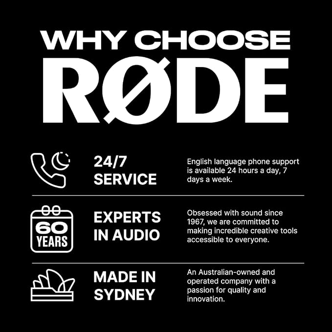 RØDE Wireless Micro - Compact Wireless Microphone, Two Mics with Charge Case for Smartphone Content Creation - USB-C, Black | Two Mics with Charge Case for Smartphone Content Creation, USB-C, Black - Image 8