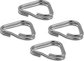Foto&Tech 4 Pieces Lug Ring Camera Strap, Triangle Split Ring Hook, Compatible with Fujifilm Lecia Nikon Canon Sony Olympus Pentax Panasonic SLR RF Mirrorless Camera (Regular) by FOTO%26TECH
