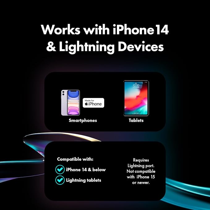 Movo NanoMic Dual Lightning Wireless Microphone for iPhone 14 and Below– Lavalier Mic for iPhone, Great for Vlogging, TikTok, Content Creation - Image 4