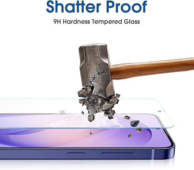 amFilm OneTouch for Samsung Galaxy S26 Ultra Screen Protector TemperedGlass | Auto-Alignment, 30s Install, Bubble Free, Scratch & Drop Protection, HD Clear, Camera Lens Protector, 2+2 Pack (S26U-6.9'') - Image 4