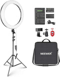 NEEWER 20 inch LED Ring Light Kit with Tripod Stand and Phone Holder Compatible with iPhone, Ringlight for Makeup YouTube Video Recording Selfie Studio Streaming Makeup Barber Lash Salon Lighting by Neewer