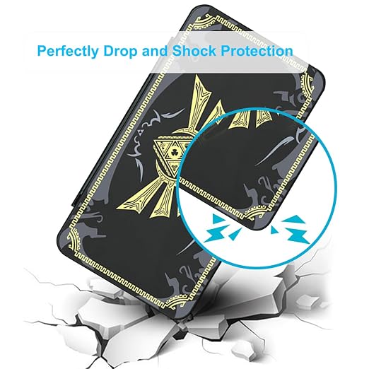 Game Card Case for Nintendo Switch/Switch 2/OLED/Lite, Portable Switch Game Case Magnetic Closure Games Holder with 24 Slots for Games Cards & SD Cards Durable Cartridge Cases Hard Shell, Gray Black - Image 4