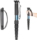 LEOFOTO Carbon Fiber Travel Monopod 6-Section 65" Tall MP-366C by TAKINGITFURTHER-LEOFOTO