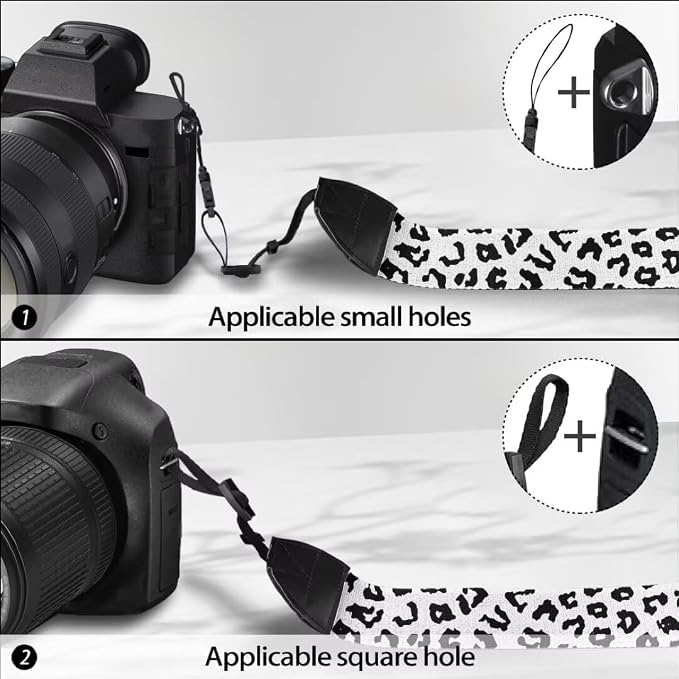 Coldinair Black Adjustable Camera Strap Universal Neck & Shoulder Soft Padded Strap for All DSLR Cameras,Binoculars - Image 5