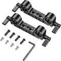 SMALLRIG Super Lightweight 15mm Railblock, Rod Clamp with 1/4''-20 Thread | Pack of 2, for Sony for Canon and DSLR Camera Rig 15mm Shoulder Support Rail System by SmallRig