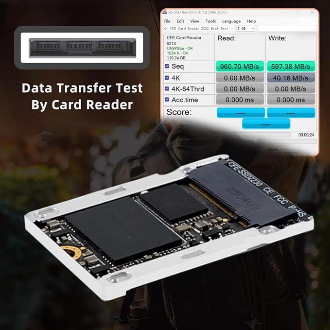 NVMe M.2 2230 SSD M-Key to CFexpress Type B Adapter Memory Card Kit Case CFE CFB Adapter Alloy Shell for Camera 8K RAW PCIe Expansion - Image 8