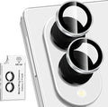for Samsung Galaxy Z Fold 8 Camera Lens Protector, Individual Metal Ring Tempered Glass Lens Cover, [Strong Adsorption] Scratch Resistant Ultra-Thin HD Clear Lens Cover, 1 Set-SliveryRing by Btscase
