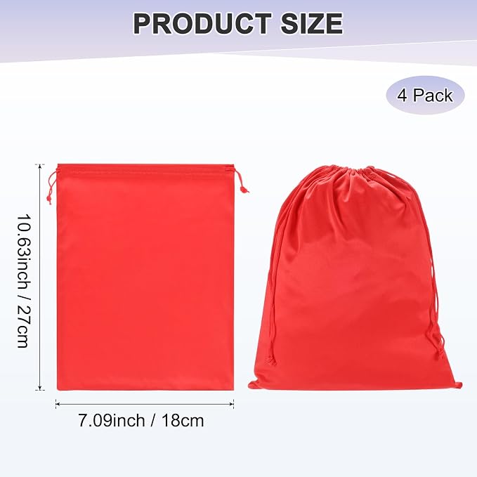 M METERXITY Ski Goggle Bag, Soft Microfiber Pouch Bags Case with Drawstring for Snow Goggles/Camera Lenses/Sunglasses - Image 3