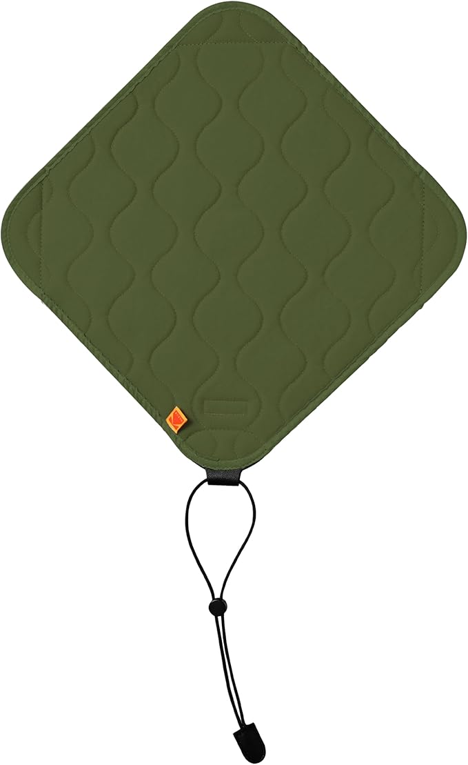 KODAK Camera Wrap Size M 31x31cm - Water-Resistant, Anti-Scratching and Dust-Free Protective Cloth for Mirrorless Camera, Compact Camera, Prime Lens (Olive) [ONE item] - Image 4
