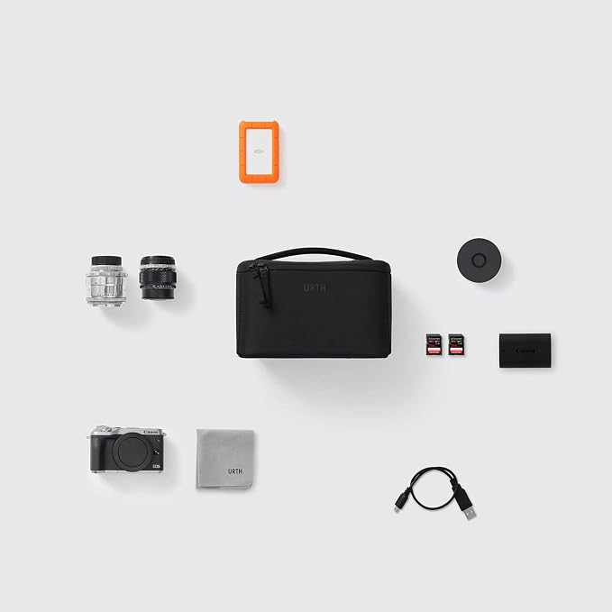 Urth Arkose Camera Insert Bag – for DSLR Camera and Lens, Weatherproof + Recycled - Image 8