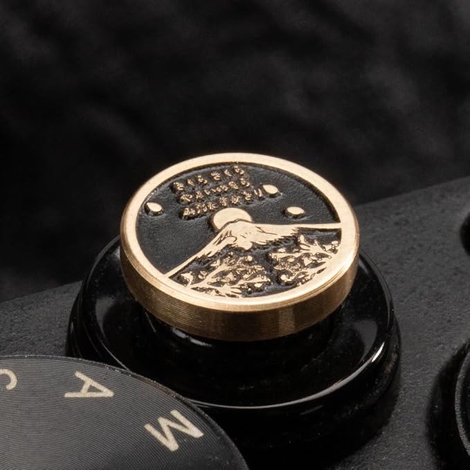 Falling Cherry Blossoms Camera Metal Shutter Decorative Button for Fujifilm x100vi x100v xpro2 xt50 xt30 xt30ii for Nikon zf (Copper Alloy-Shutter Decorative Button) - Image 4