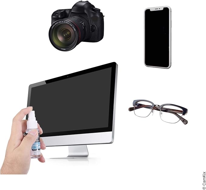 Cleaning Kit for Eyeglasses/Sunglasses - Lens Cleaning Tool with 2 Sets of Spare Pads, Lens Cleaning Spray Bottle, 3 Microfiber Cloths - Quick and Easy to Use - Immaculate Results - Image 5