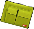 LIHITLAB Bag Laptop Sleeve with Storage Pockets (Bag-in-Bag), 7.1 x 9.8 Inches, Yellow Green (A7553-6) by LIHITLAB